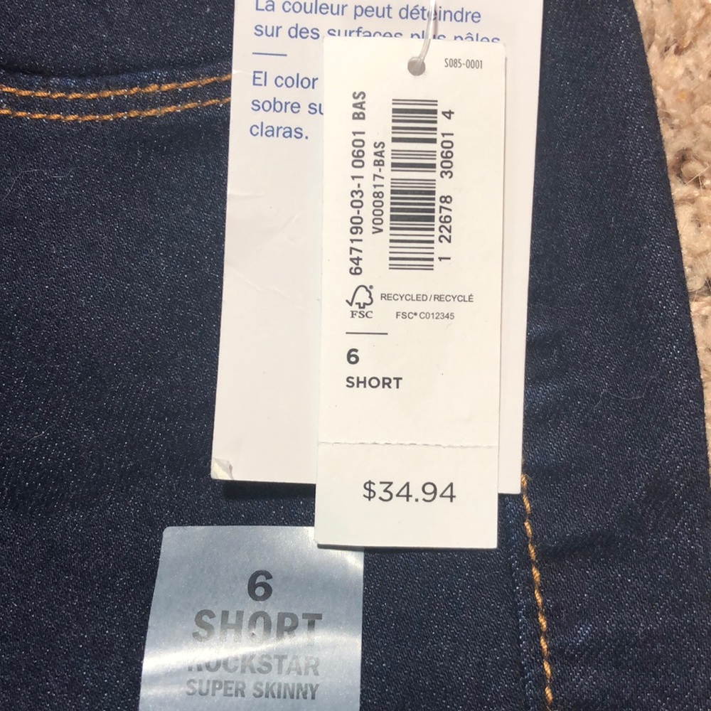 Rockstar super skinny jeans. - Picture 5 of 5